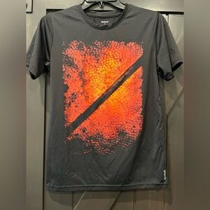 Boys Black Basketball Reebok Tshirt Size 14-16